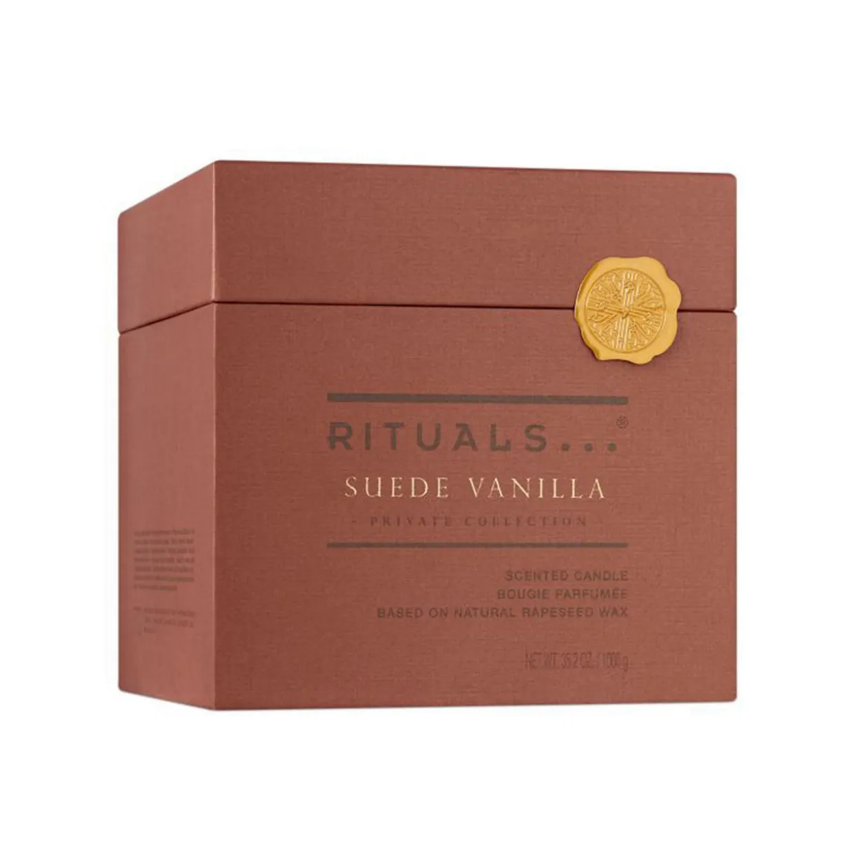 XL Suede Vanilla Scented Candle