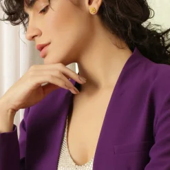 Yellow Flower Earrings