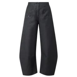 Yesso High-Rise Barrel Leg Trousers