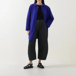 Yesso High-Rise Barrel Leg Trousers