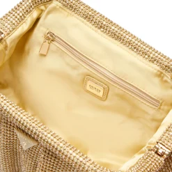 Zaline Mesh Rhinestone Clutch