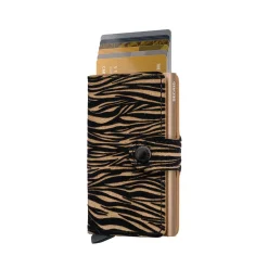 Zebra Leather Mini Wallet