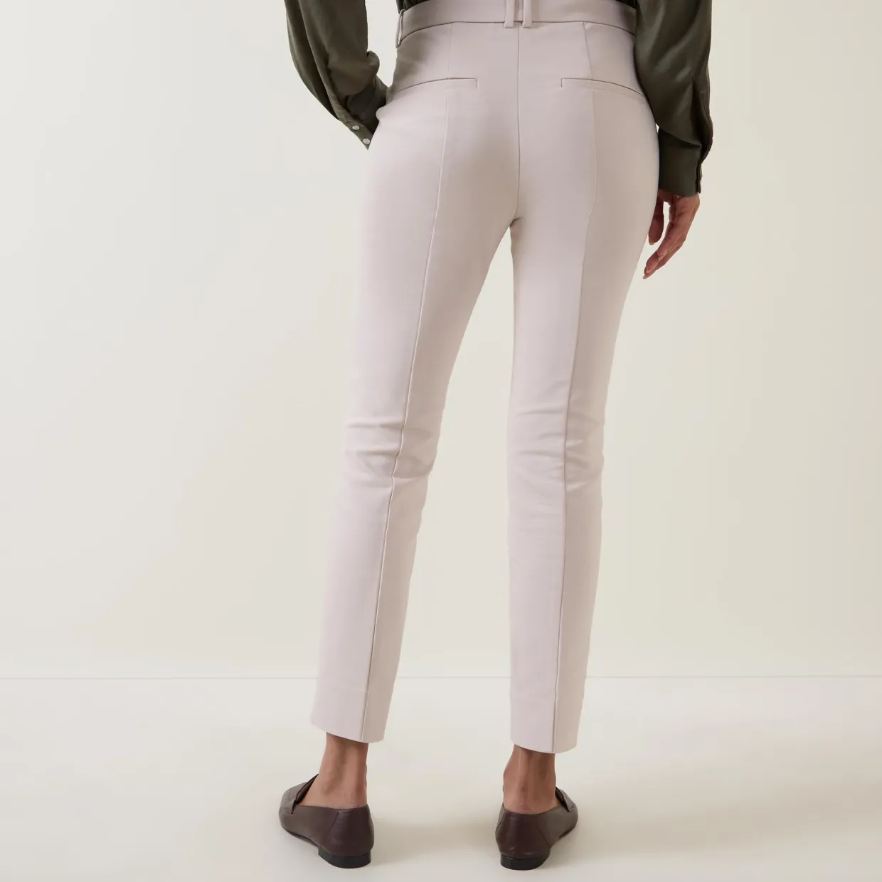 Zella Cropped Straight Leg Trousers