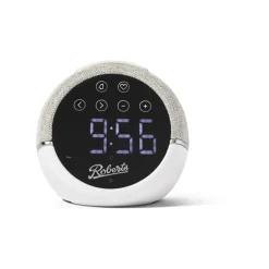 Zen White FM Clock Radio