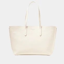 Zipped East West Tote Bag