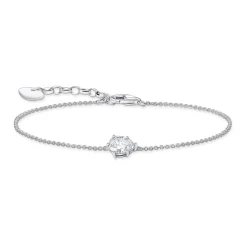Zirconia Pendant Bracelet