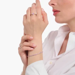Zirconia Tennis Bracelet