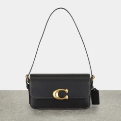 Zoe Logo Shoulder Bag