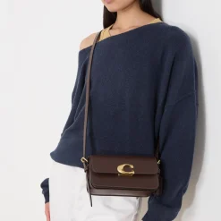 Zoe Logo Shoulder Bag