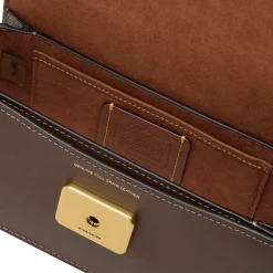 Zoe Logo Shoulder Bag