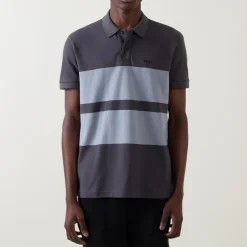 Zone Striped Polo Shirt
